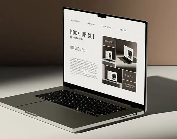 Responsive website design showcase for a client project
